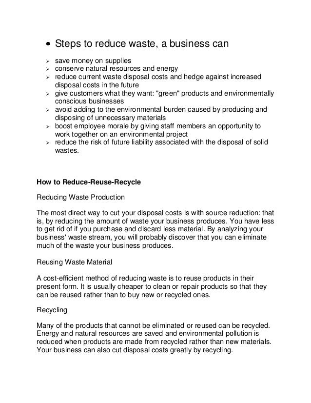 How to save the environment essay