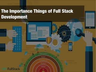 The Importance Things of Full Stack
Development
 