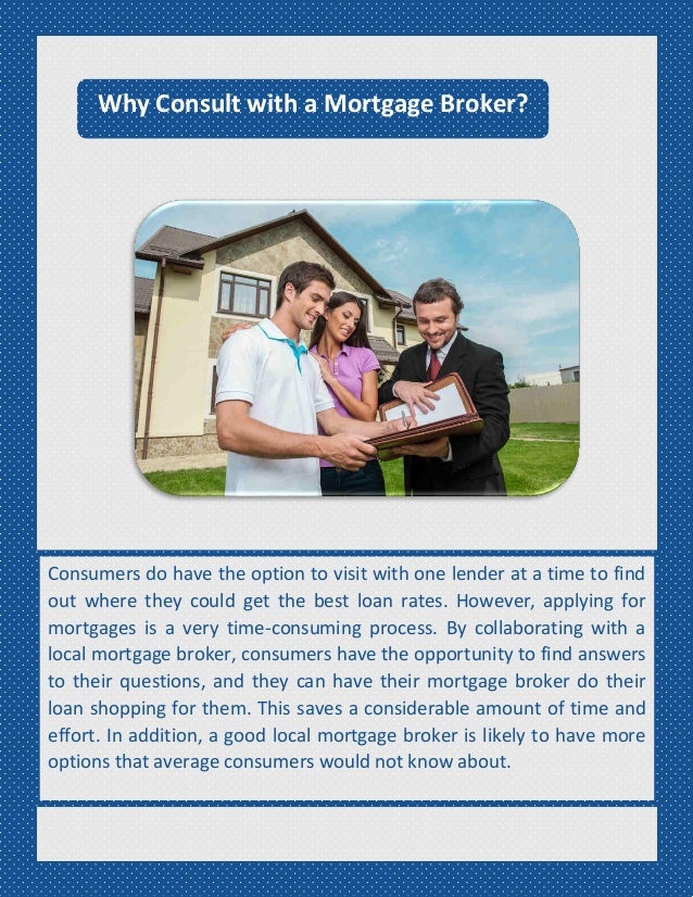 The Important Roles of Mortgage Brokers