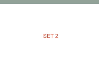 SET 2