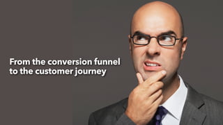 @fernandomacia @humanlevel
From the conversion funnel
to the customer journey
 