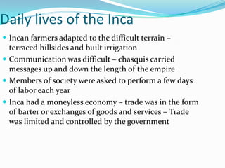 The Inca | PPT