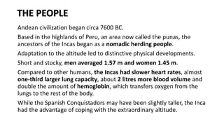 HISTORY YEAR 9 - THE INCAS EMPIRE | PPTX