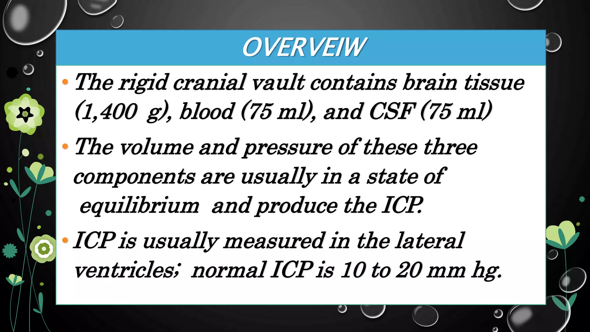 Nursing management client with Increased intracranial pressure ( ICP) | PPTX