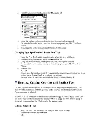 The InDesign Tutorials