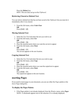 The InDesign Tutorials