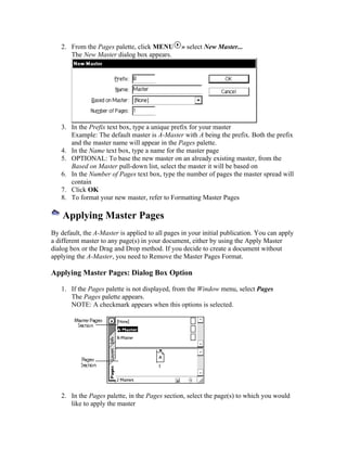 The InDesign Tutorials