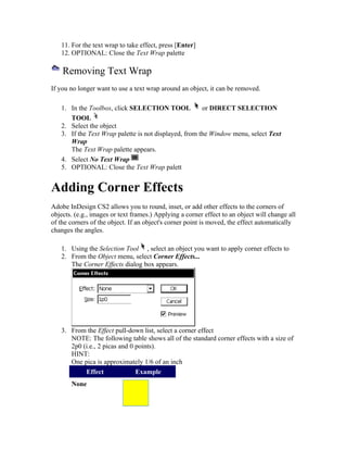 The InDesign Tutorials