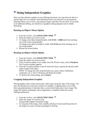 The InDesign Tutorials