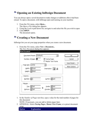 The InDesign Tutorials