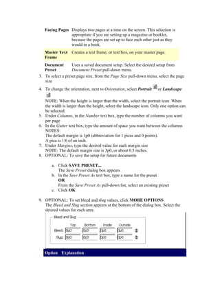 The InDesign Tutorials