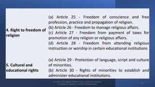 THE INDIAN CONSTITUTION _ SIGNIFICANT ASPECTS OF POLITICAL PROCESS.pptx