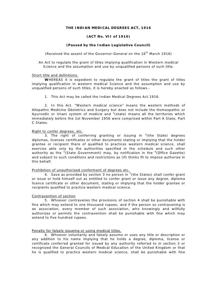 medical degrees