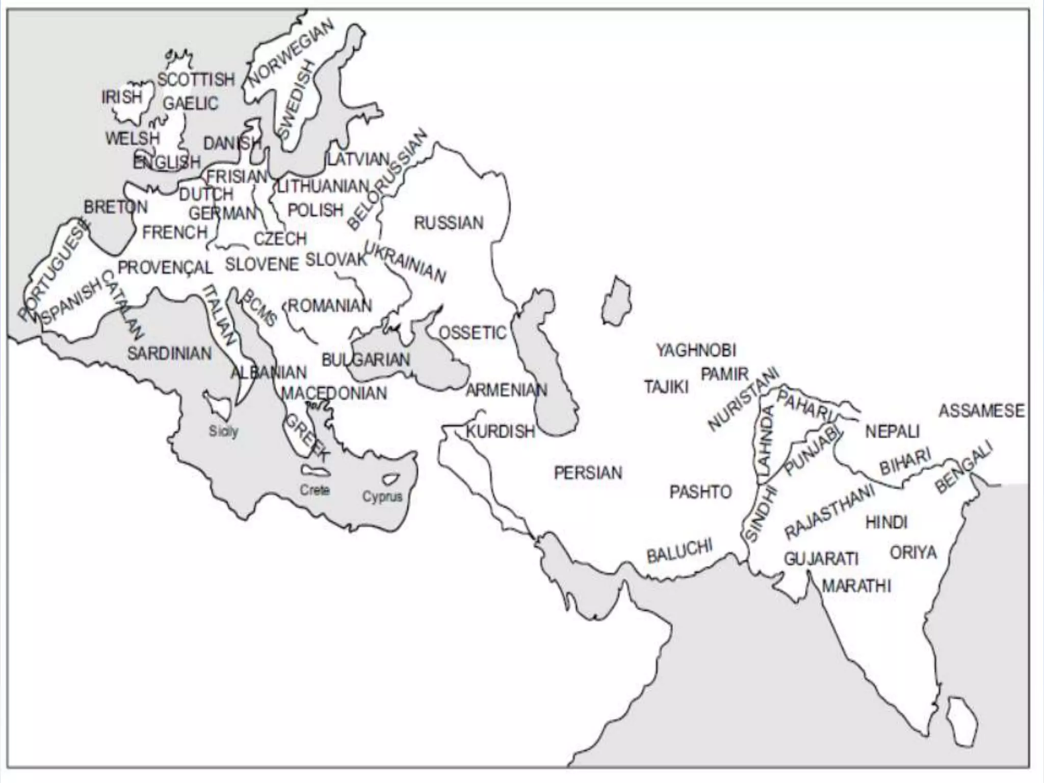 The indo european languages | PPTX