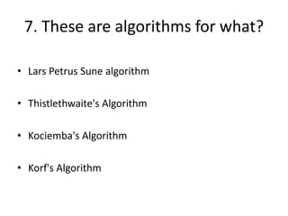 The Induction Quiz - Prelims | PPTX