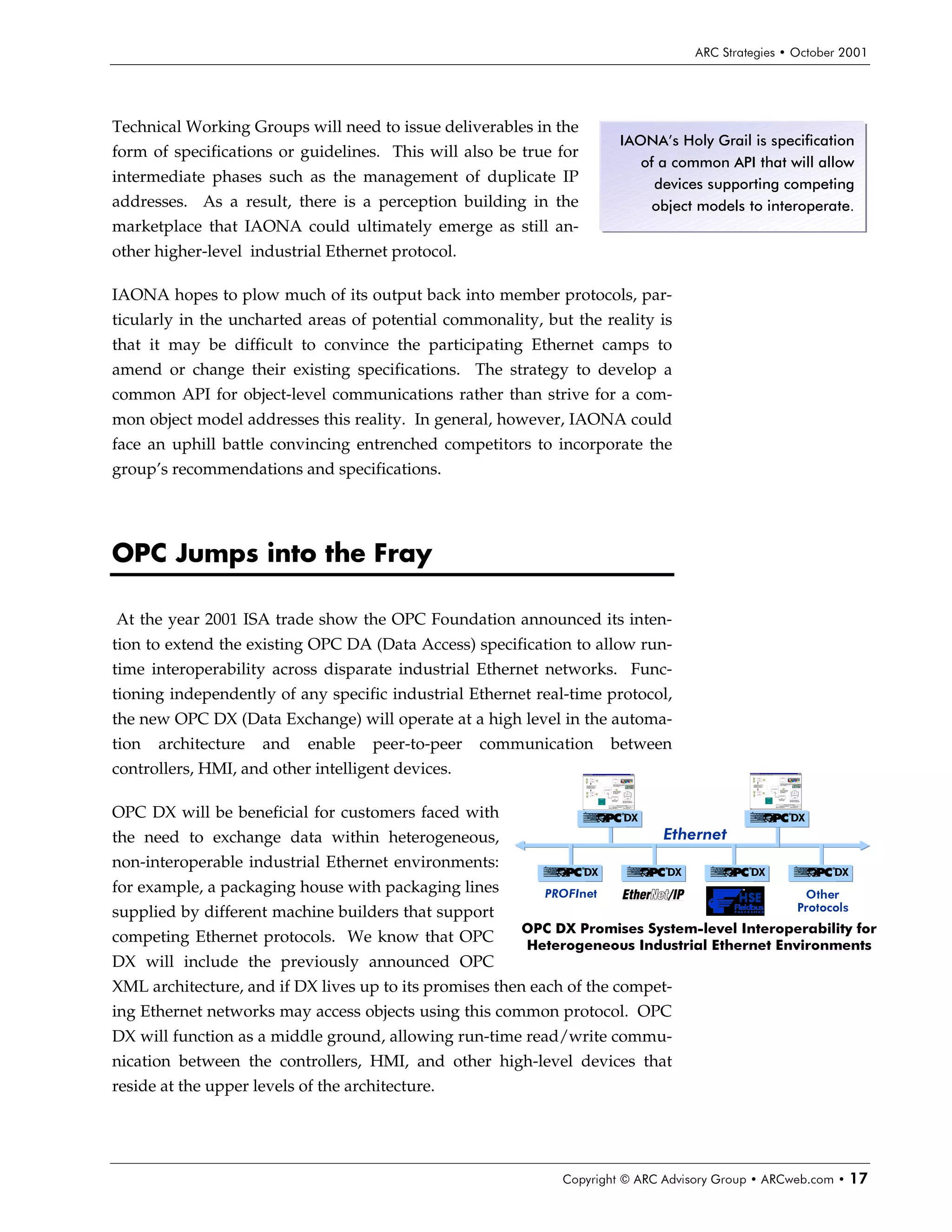 The industrial ethernet protocol wars fieldbus revisited | PDF