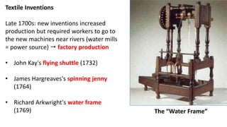 The industrial revolution | PPTX