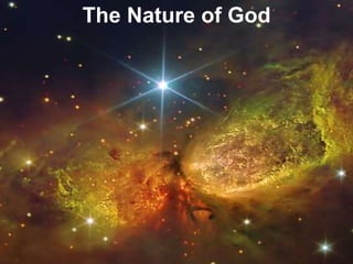 The Nature of God
 
