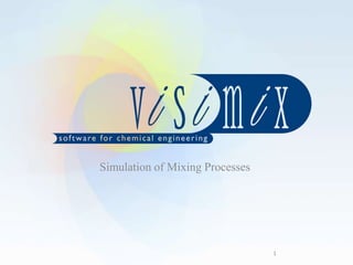 Simulation of Mixing Processes
1
 