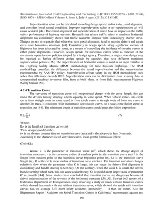 The influence of road geometric design elements on highway safety | PDF