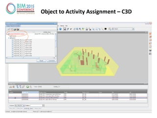 Object to Activity Assignment – C3D
 