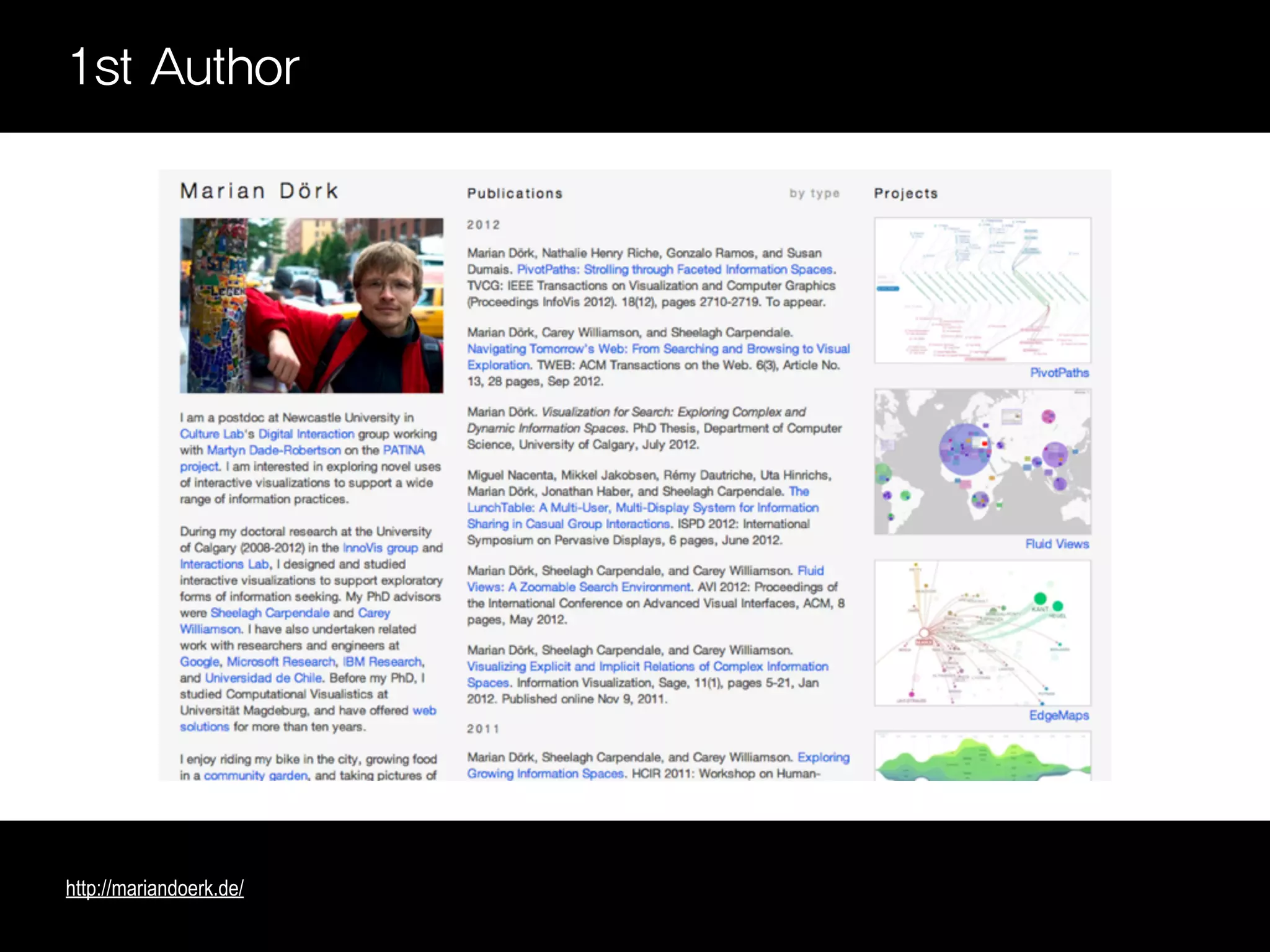 1st Author




http://mariandoerk.de/
 