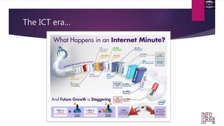 The ICT era… 
 