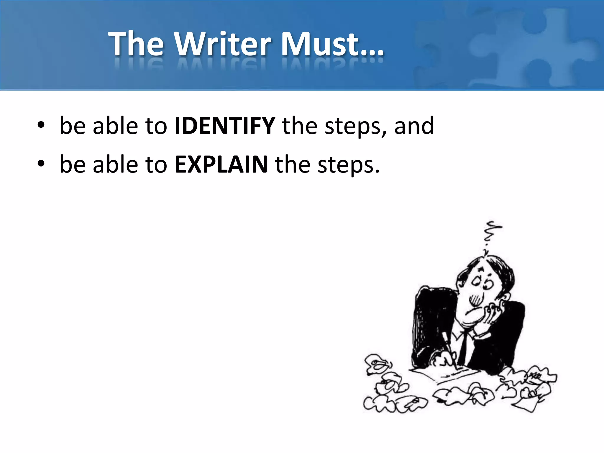 The events are often presented in the order in which they happened (chronologically).