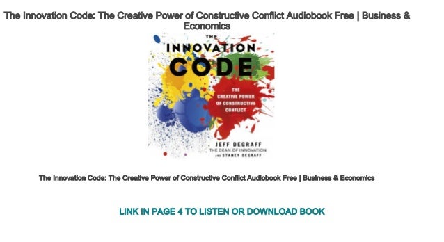 The Innovation Code The Creative Power Of Constructive - 