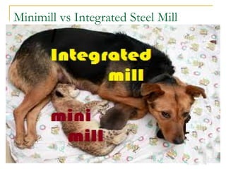Minimill vs Integrated Steel Mill
 
