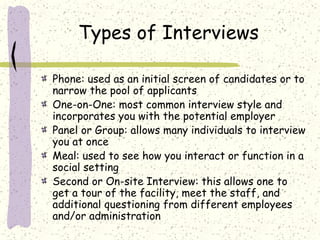 The ins and outs of interviewing | PDF