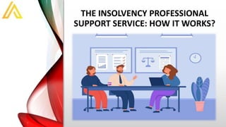 THE INSOLVENCY PROFESSIONAL
SUPPORT SERVICE: HOW IT WORKS?
 