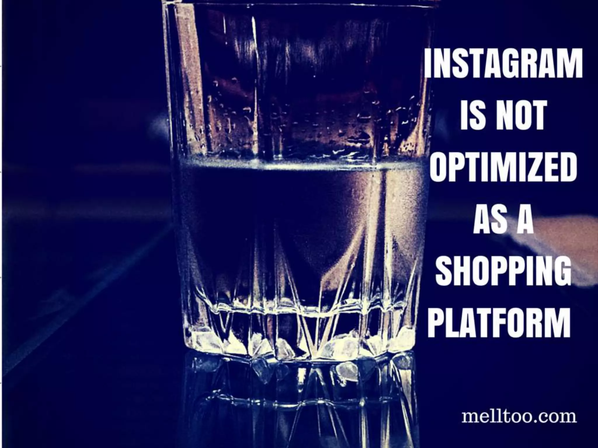 The instagram shopping experience