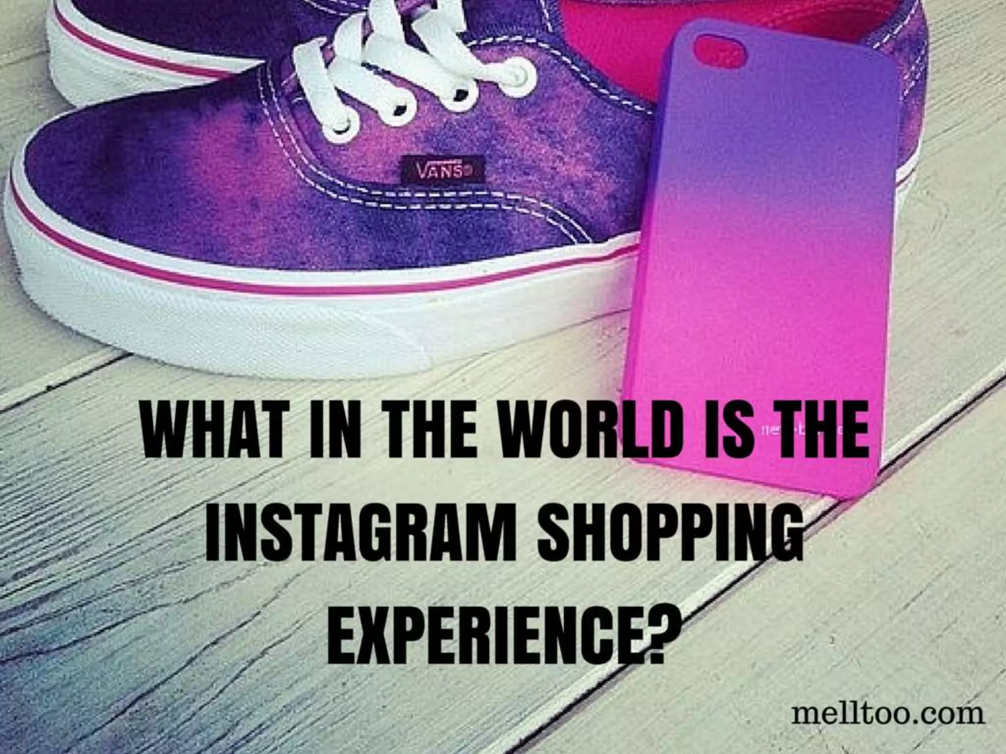 The instagram shopping experience