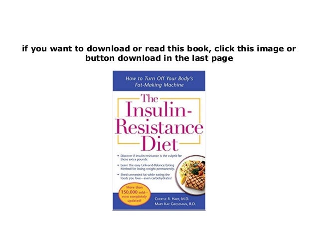Textbook Library The Insulin Resistance Diet Revised And Updated H