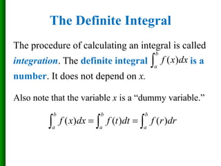 Not Intrical The integral | PPT