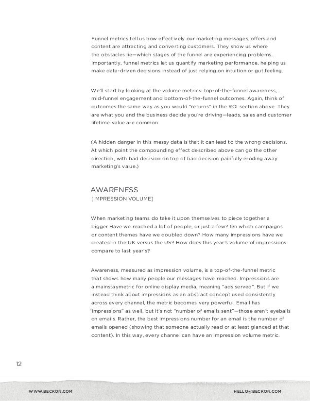 White papers on marketing analytics