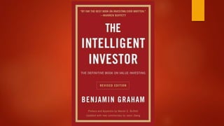 About the Author
 BENJAMIN GRAHAM (May 9, 1894 – September 21, 1976)
 He born in London, England. Later he moved to New ...