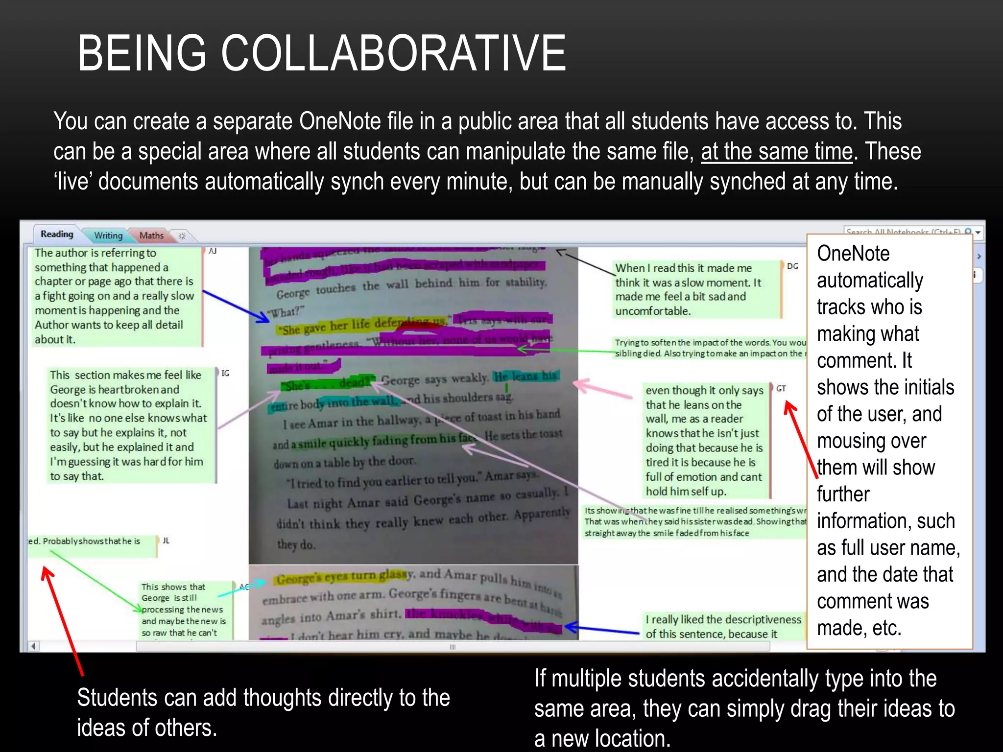 The interactive classroom with Microsoft OneNote | PPTX