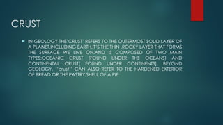 THE INTERNAL STRUCTURE OF THE EARTH.pptx