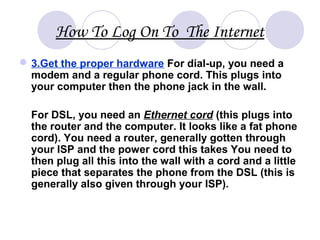 The internet | PPT