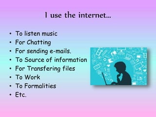 Using Teh Interent The internet | PPTX