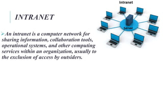 The internet and online services | PPTX