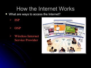 The internet and WWW | PPT