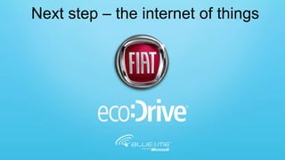 Next step – the internet of things




5/20/2012                                  24
 