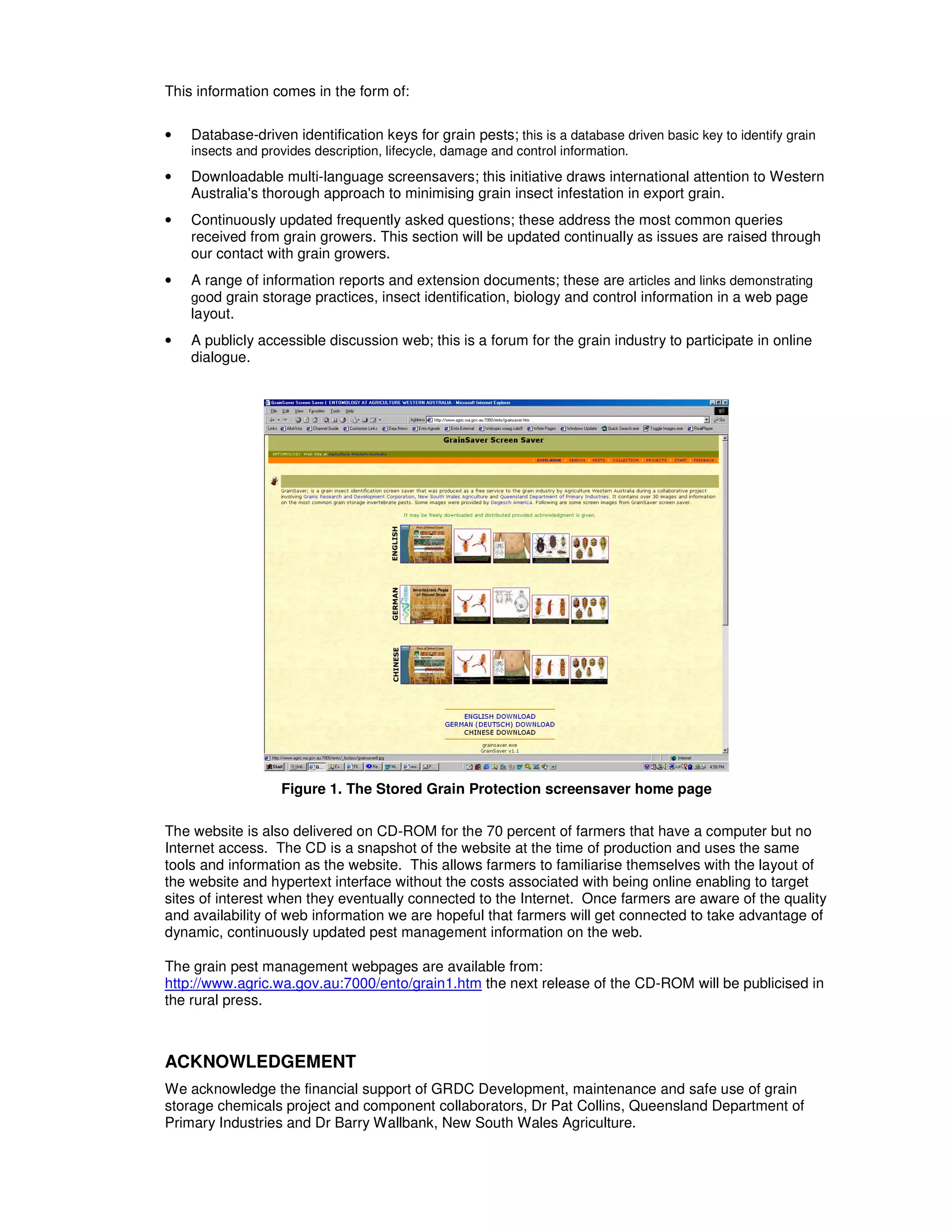 Internet Insects The Internet as a Tool for Managing Grain Insects | PDF | Agriculture ...