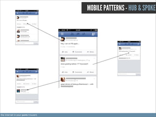 MOBILE PATTERNS - HUB & SPOKE

the internet in your pants trousers

 