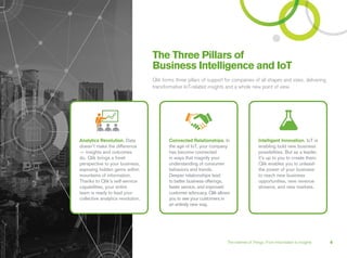  3-part approach to turning IoT data into business power