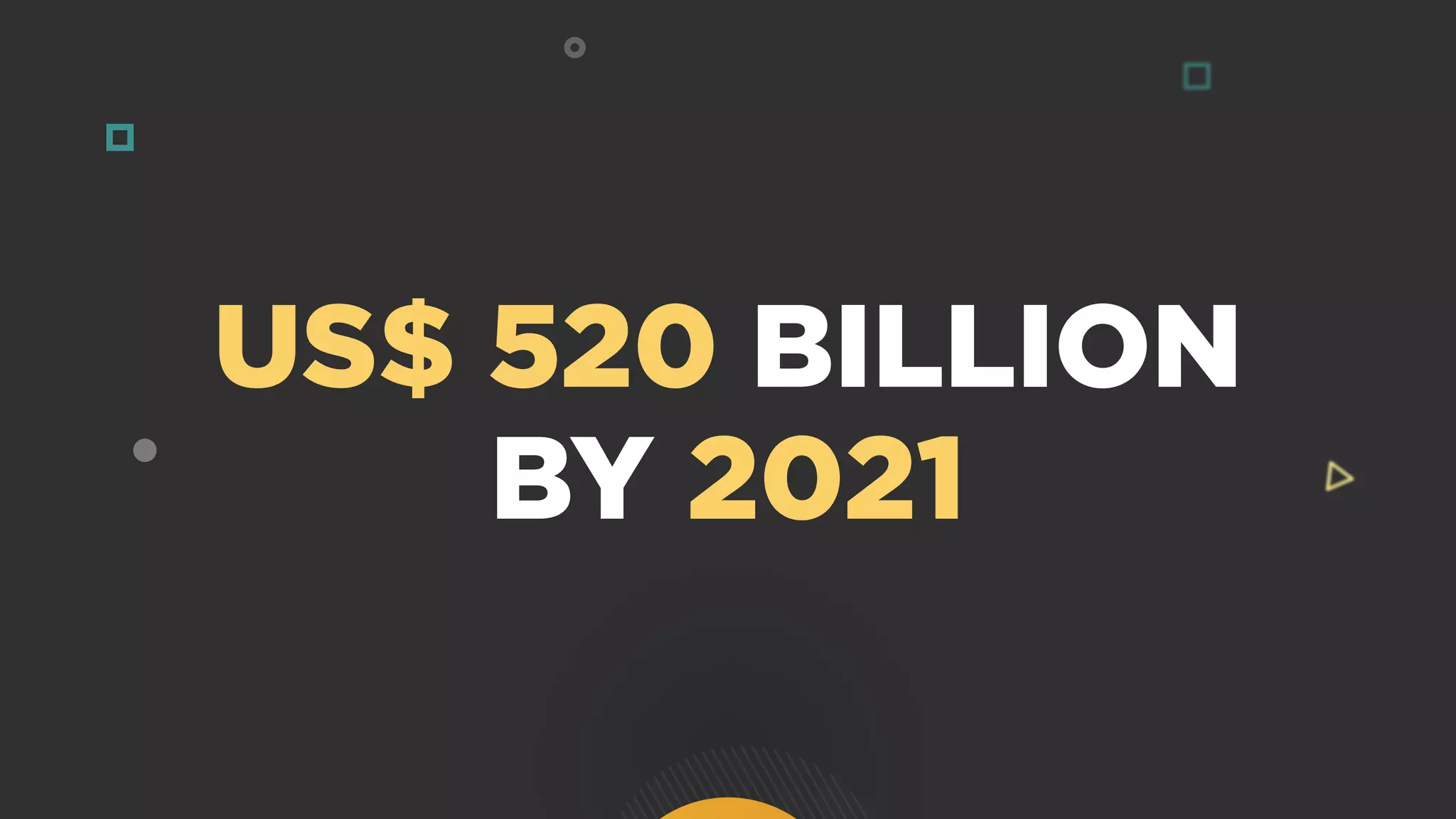 US$ 520 BILLION
BY 2021
 