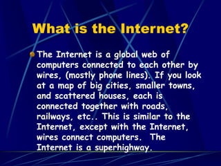 The internet powerpoint | PPT